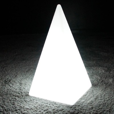 Piramide di luce LED multicolore - PIRAMIDE - 48 cm