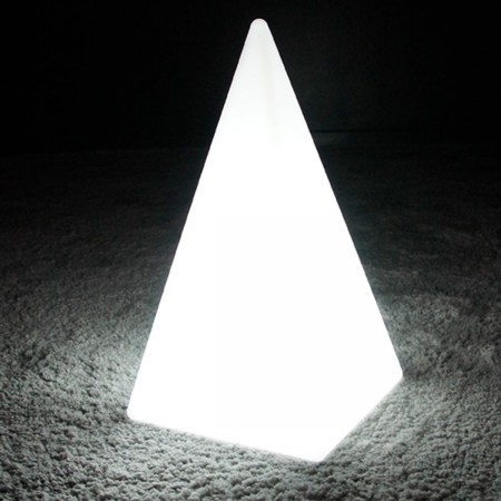 Pyramide Lumineuse à LED Multicolore - PYRAMIS - 48 cm
