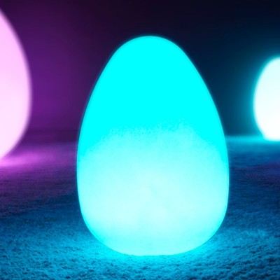 Uovo luminoso a LED multicolore - JAJKO - 42 cm
