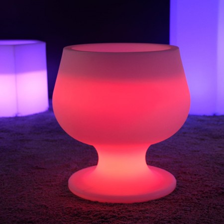 Vaso luminoso a LED multicolore - CUP