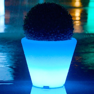 Pot Lumineux à LED Multicolore - ROUND S