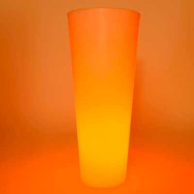 Mehrfarbige LED-Lichtvase - RUNDE XL