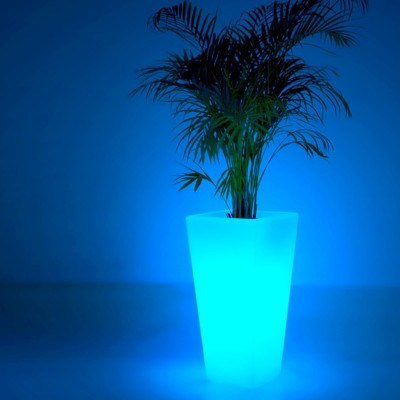Vase Lumineux à LED Multicolore - SQUARE