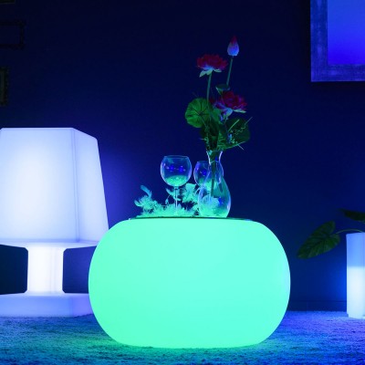 Table Basse Lumineuse à LED Multicolore - ROUND S