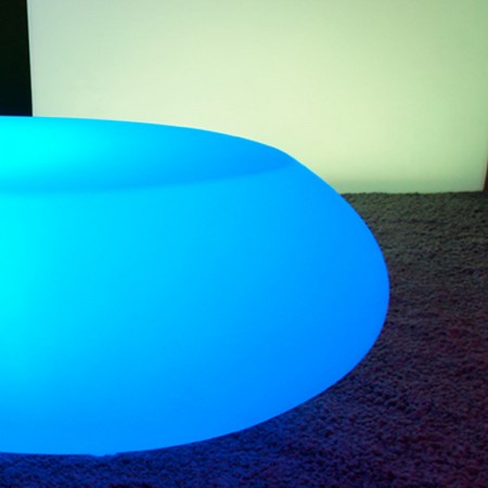 Table Basse Lumineuse à LED Multicolore - STONE