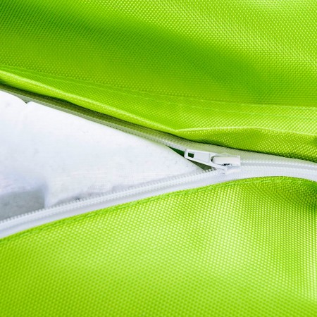 Pouf da esterno gigante verde lime BiG52 IRON RAW