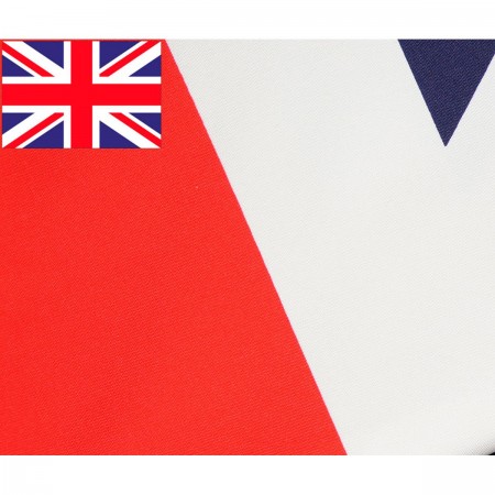 Leerer Bezug Giant Pouf XL Innen bedruckter PRINT England UK Flag BiG52