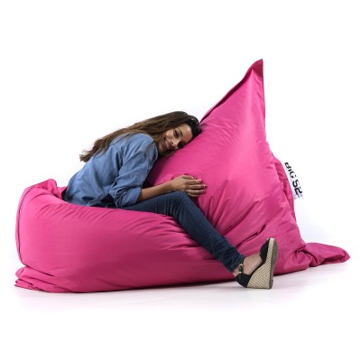 Riesiger rosa Sitzsack BiG52