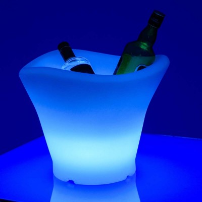 Champagner Eimer 42S Beleuchtete mehrfarbige LED