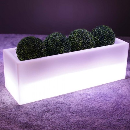 Mehrfarbiger LED-beleuchteter Pflanzer - PLANTAZNIK
