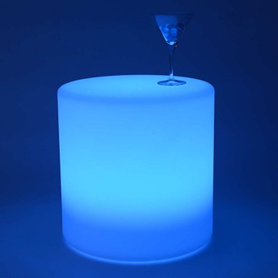 Cylindre Lumineux à LED Multicolore - 40 cm