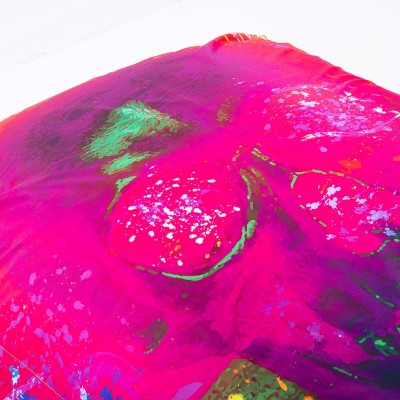 ART52® Giant Hocker - Pink Vanity