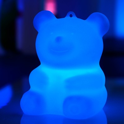 Mehrfarbiger LED-beleuchteter Teddybär - BÄRA