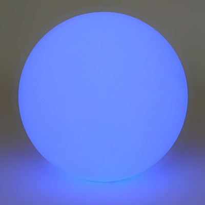 Boule Lumineuse à LED Multicolore - 20 cm