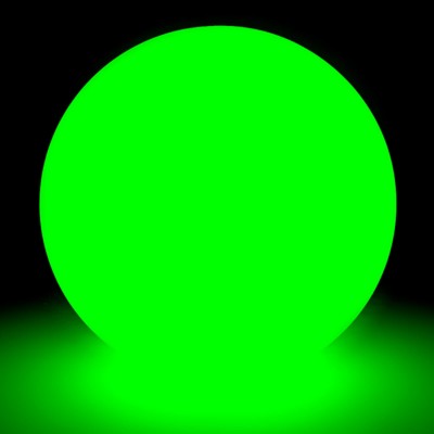 Mehrfarbiger LED-Lichtball - 80 cm