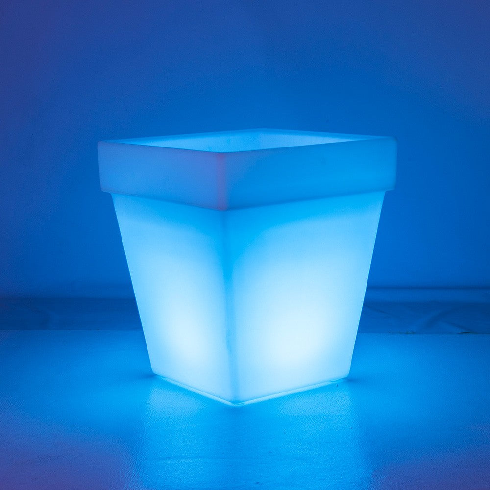 Pot Lumineux à LED Multicolore 60 x 66 cm - Square XXL