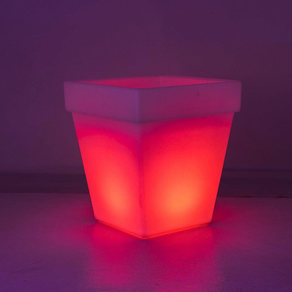 Pot Lumineux à LED Multicolore 60 x 66 cm - Square XXL