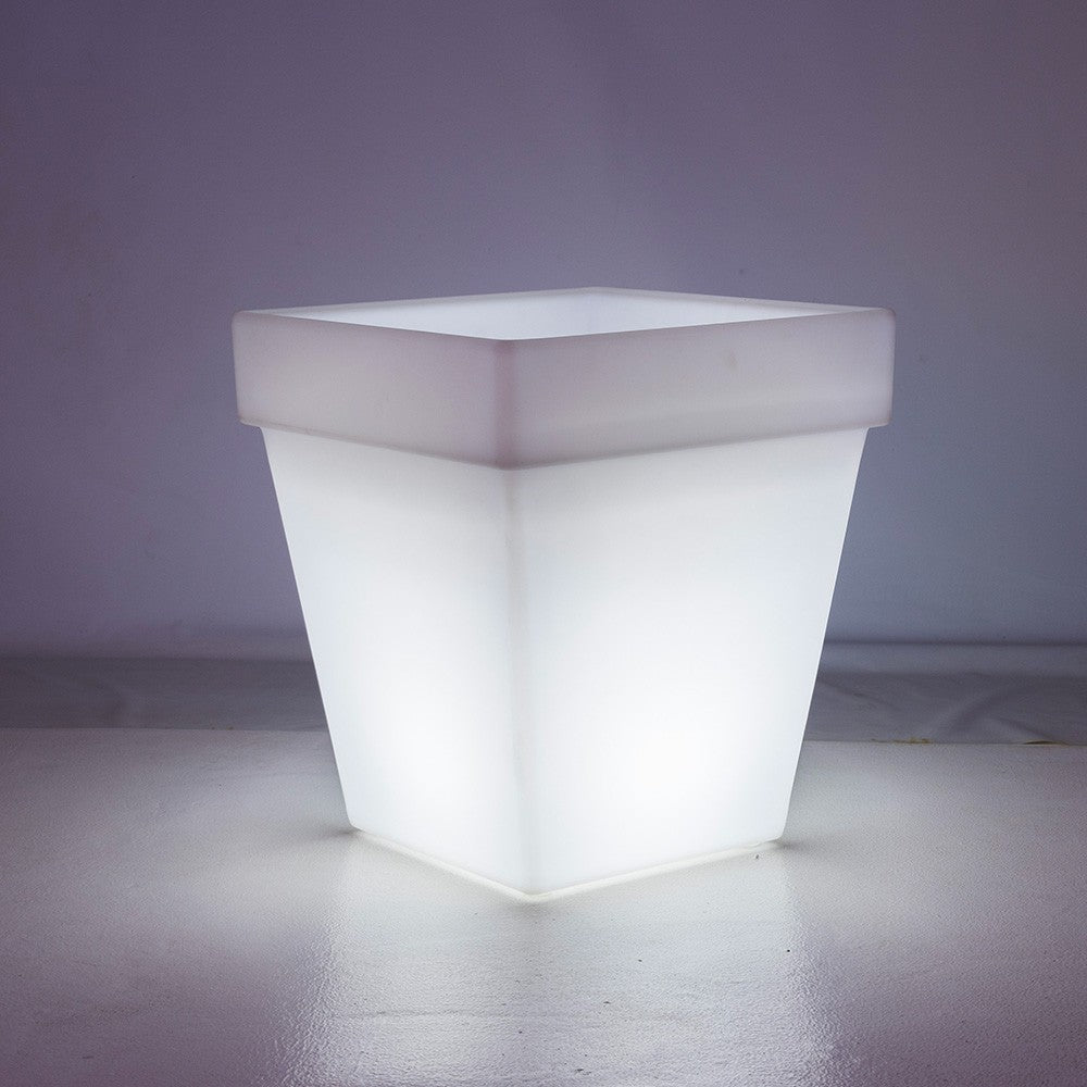 Pot Lumineux à LED Multicolore 60 x 66 cm - Square XXL