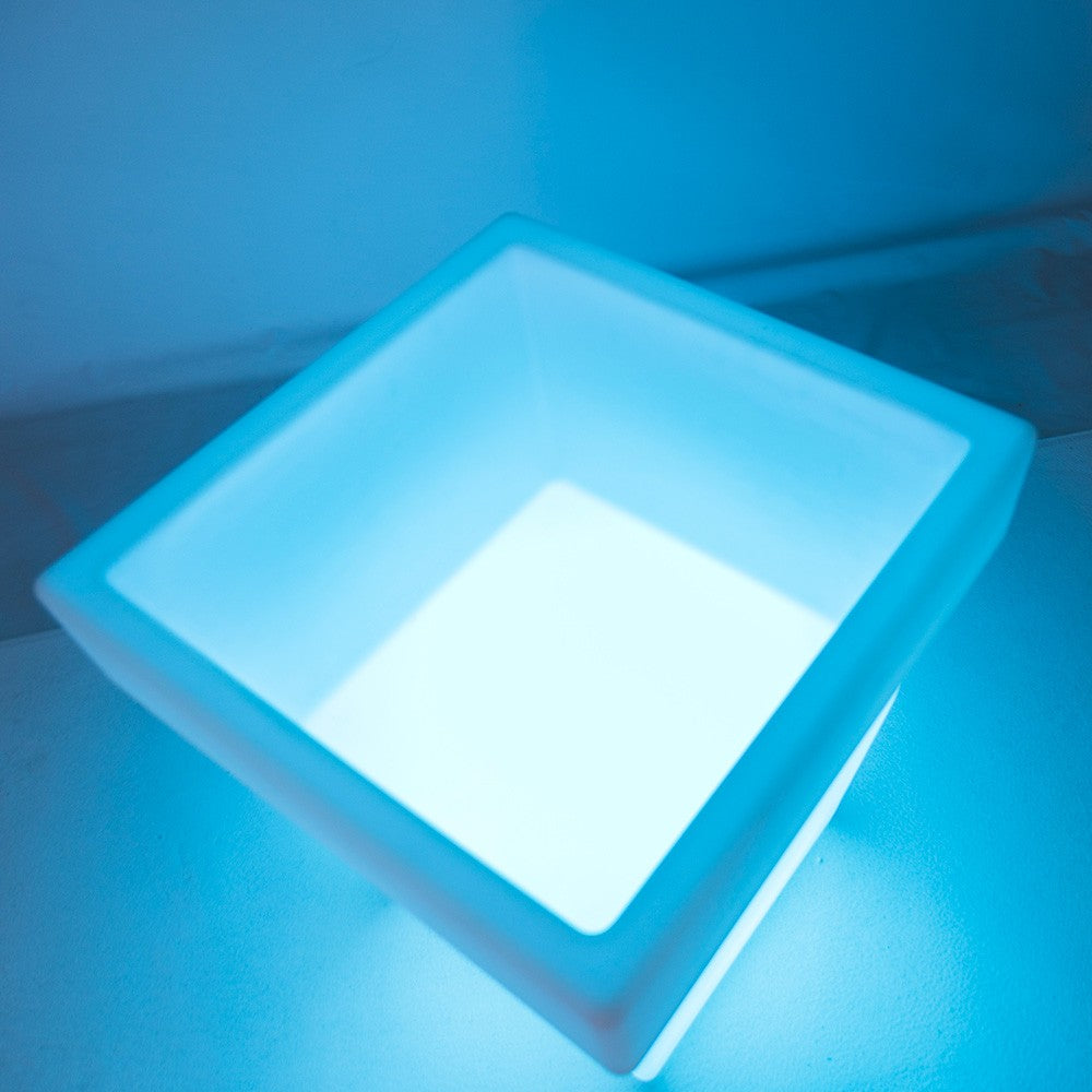 Pot Lumineux à LED Multicolore 60 x 66 cm - Square XXL