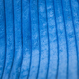 Housse Vide Pouf Poire Velours Côtelé Bleu Ciel