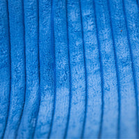 Housse Vide Pouf Poire Velours Côtelé Bleu Ciel