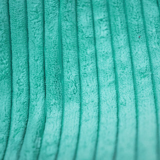 Empty Velvet Corduroy Bean Bag Cover Turquoise