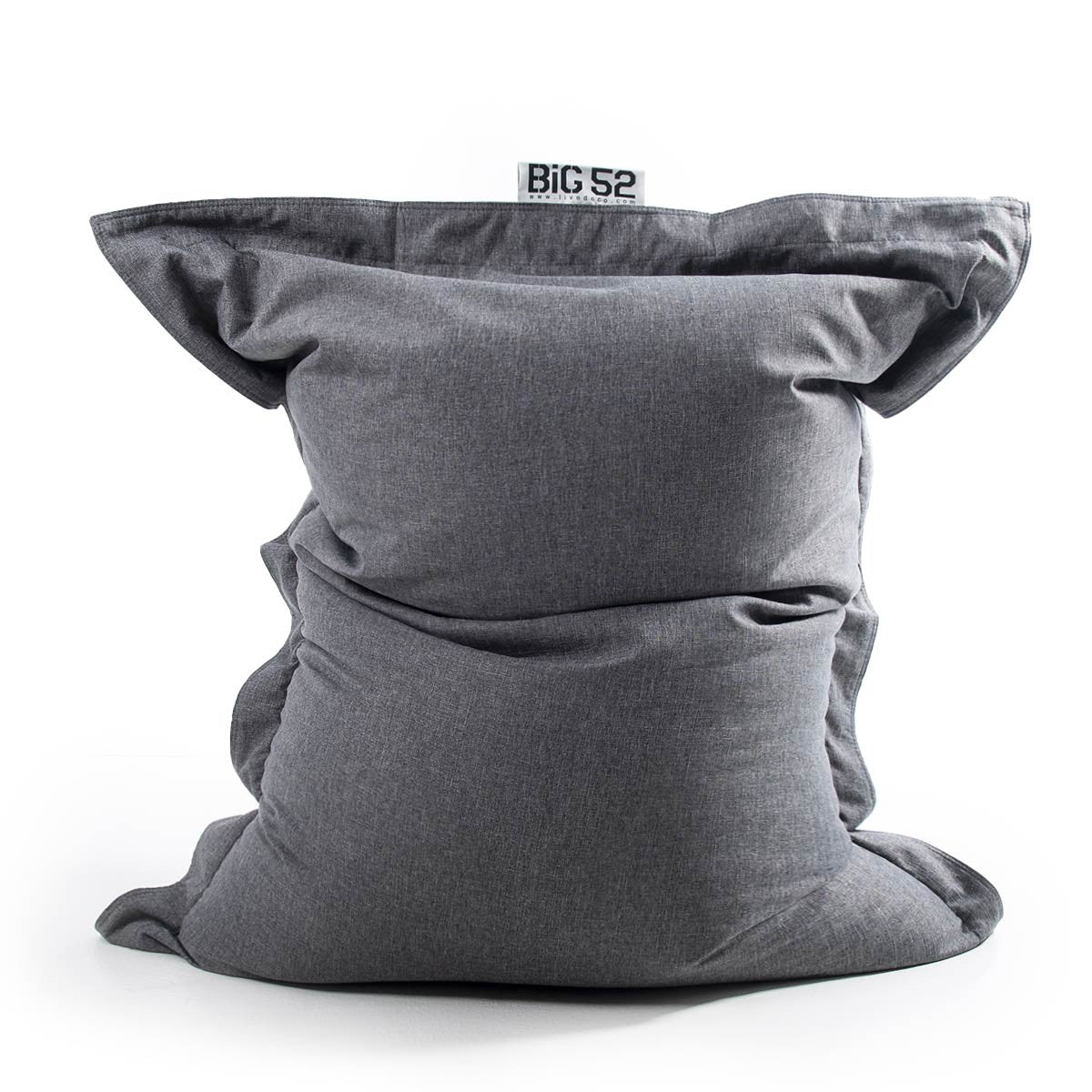 Pouf Lin Gris Foncé