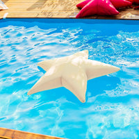 Pouf Piscine, Étoile de Mer Beige