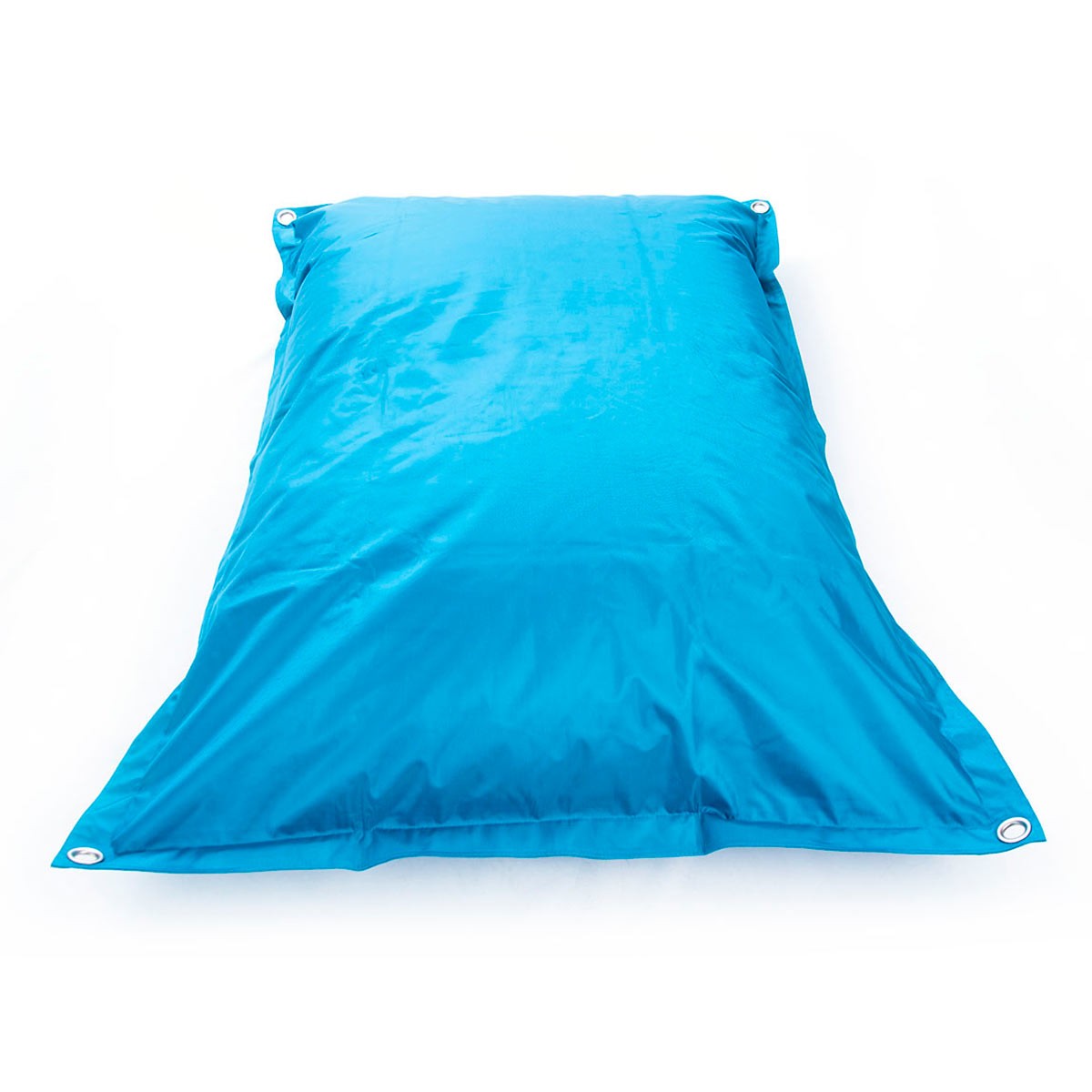 Pouf Extérieur Bleu Turquoise IRON RAW