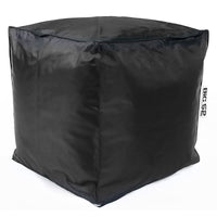 Pouf Cube Noir