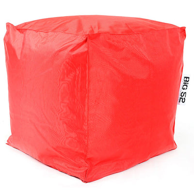 Pouf Cube Rouge