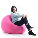 Pouf Poire Stretch Rose