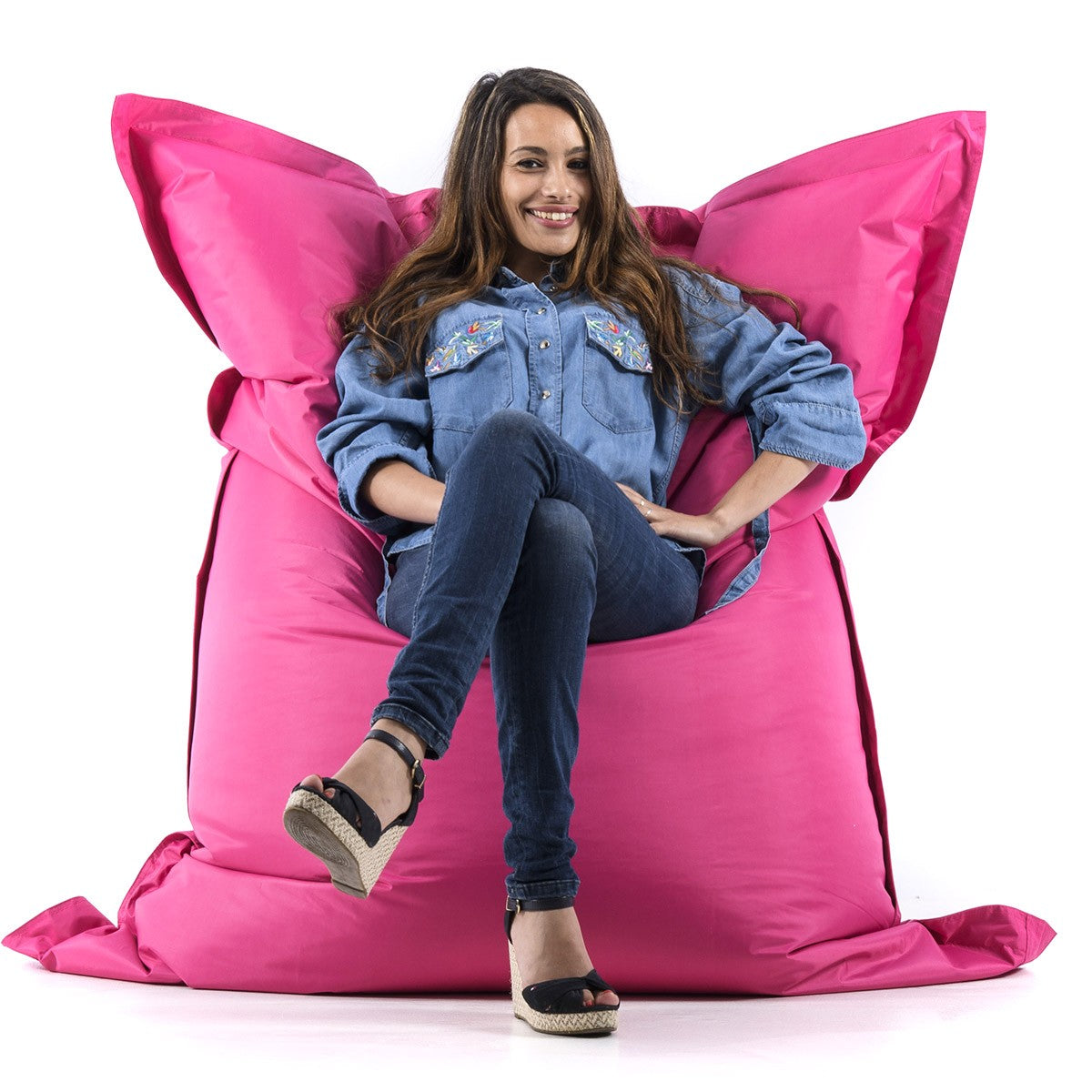 Pouf Géant XXL Rose