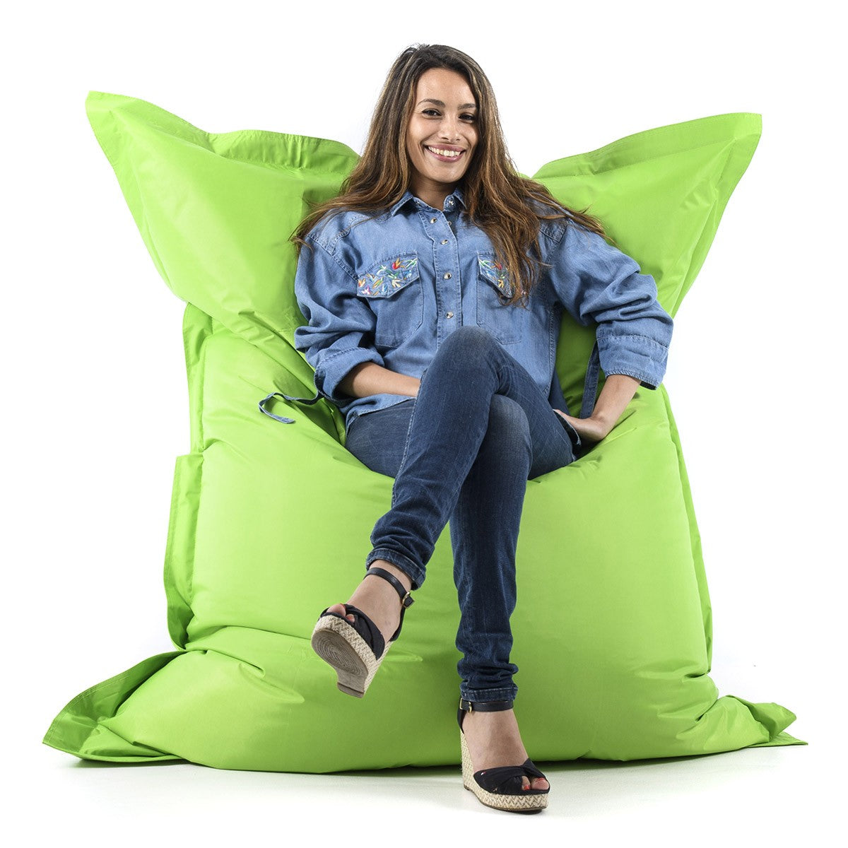 Pouf Géant XXL Vert