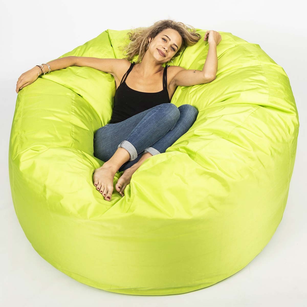 Pouf Géant Extérieur TiTAN Vert Lime