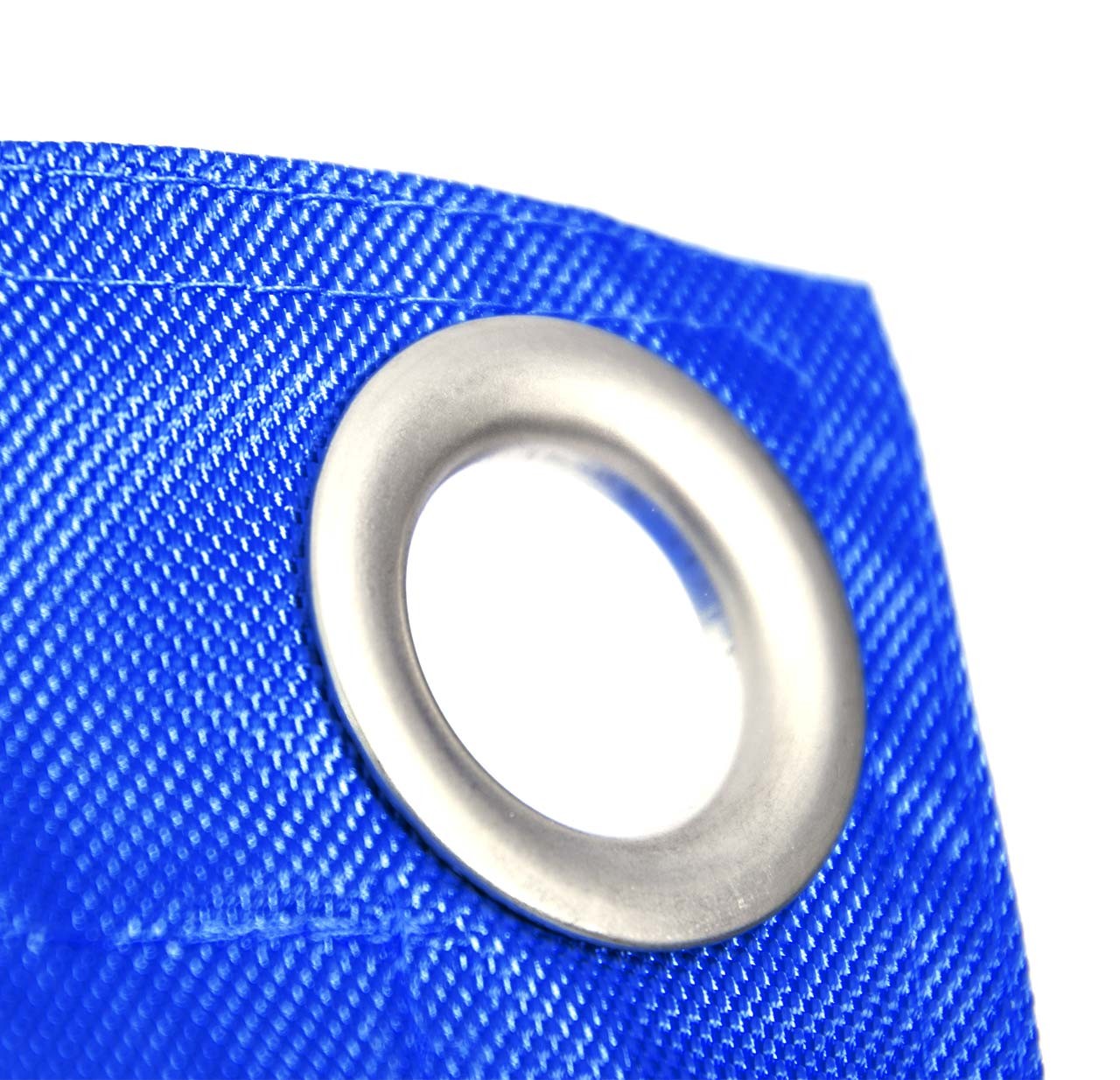 Außenpouf Blau IRON RAW