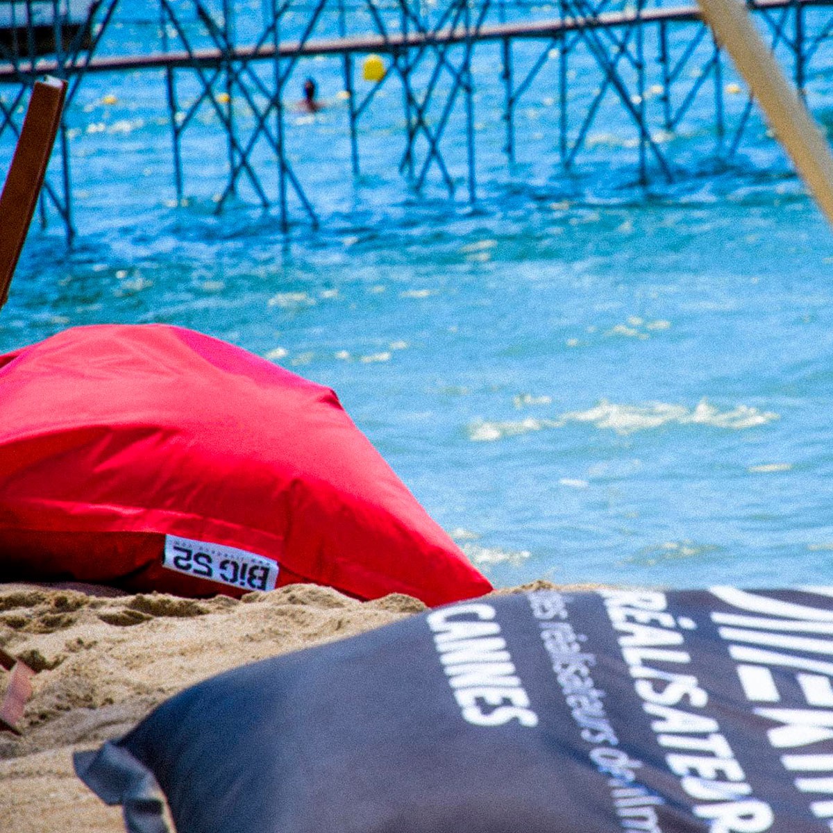 Pouf Géant XXL Anthracite