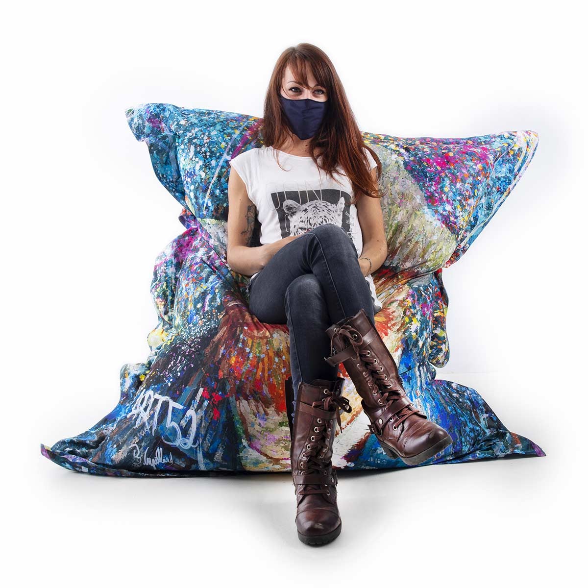 Pouf Gigante ART52® - Van Gogh POP