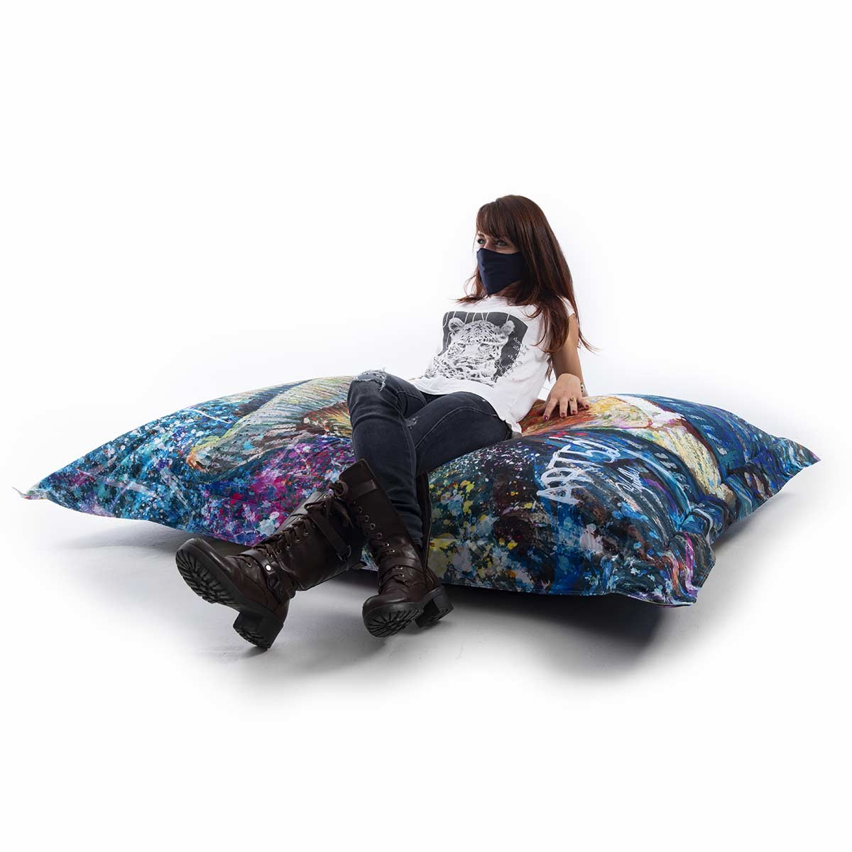 Pouf Gigante ART52® - Van Gogh POP