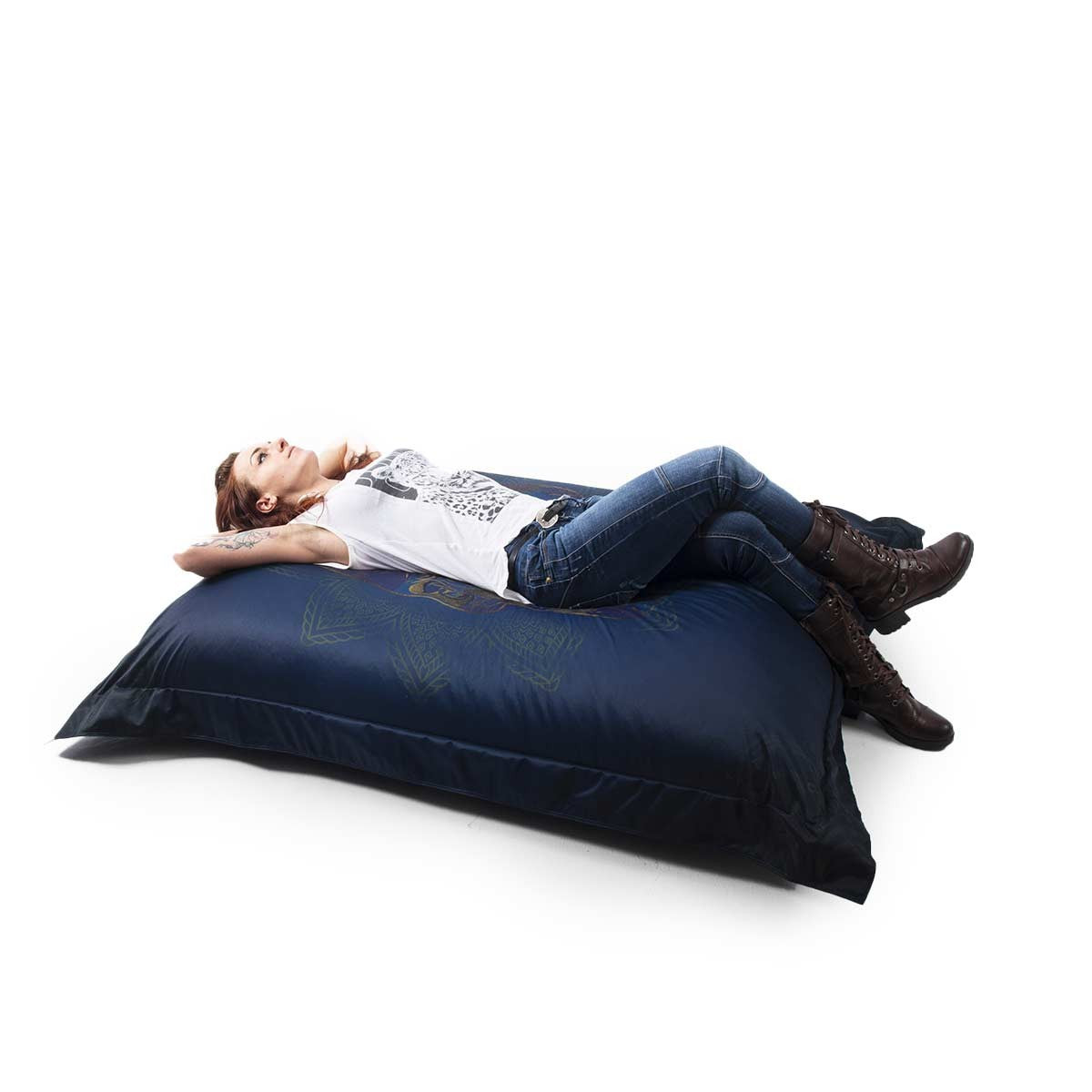 Pouf Gigante ART52® - Teschio in Oro