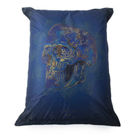 Pouf Géant ART52® - Crâne en Or
