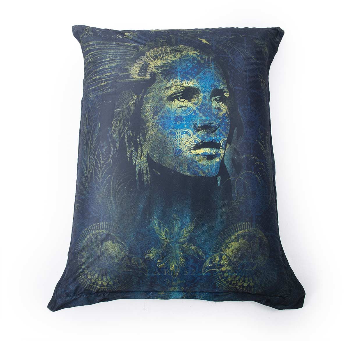 Pouf Géant ART52® - WILD, coussin XXL imprimé œuvre “WILD” Benjamin Cupillard, série limitée 50 exemplaires