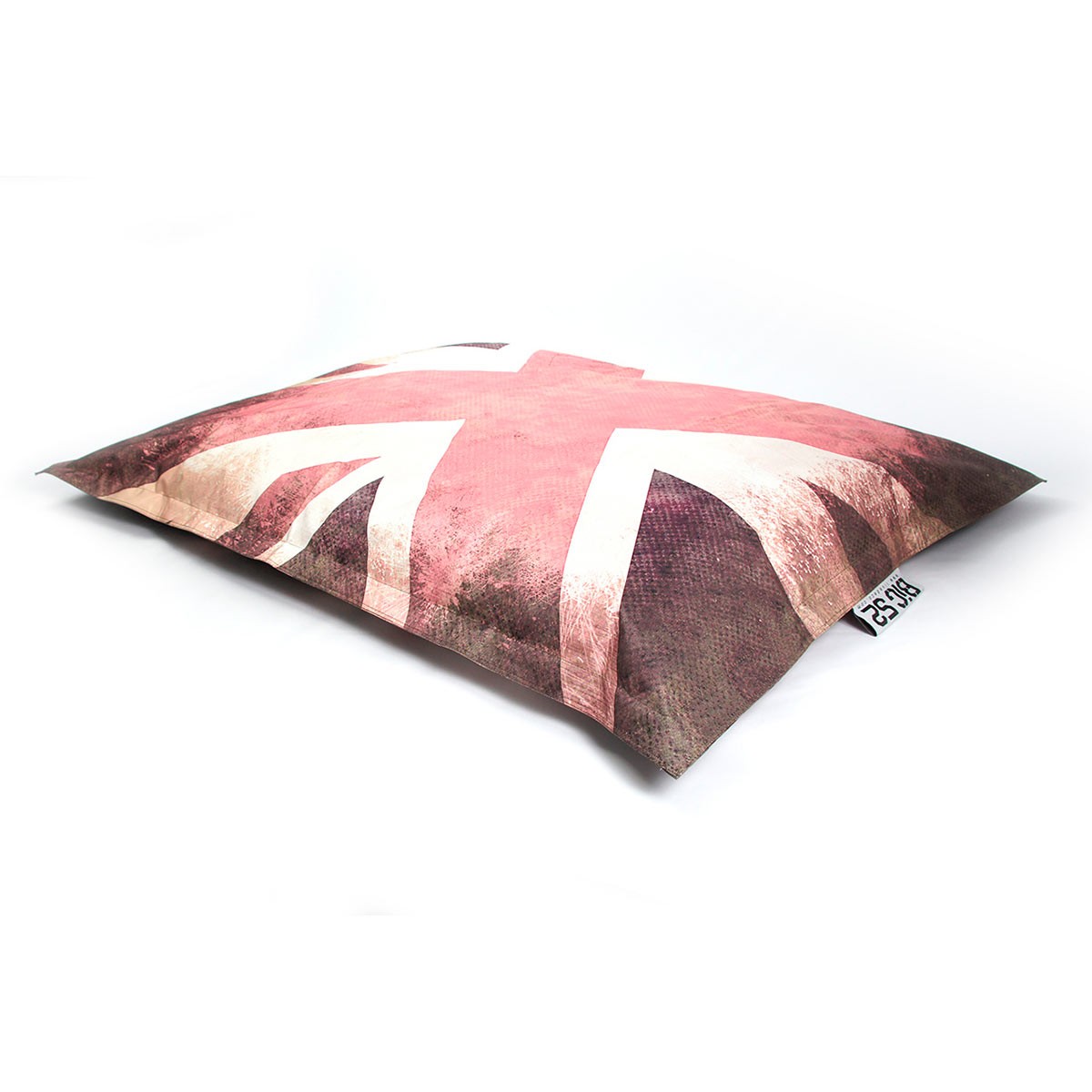 Pouf VINTAGE Drapeau Anglais BiG52 rétro XXL, coussin géant confortable pour intérieur extérieur