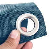 Housse Vide Pouf Géant XL Imperméable Extérieur Outdoor Bleu Pétrole IRON RAW BiG52 - Œillets en acier inoxydable
