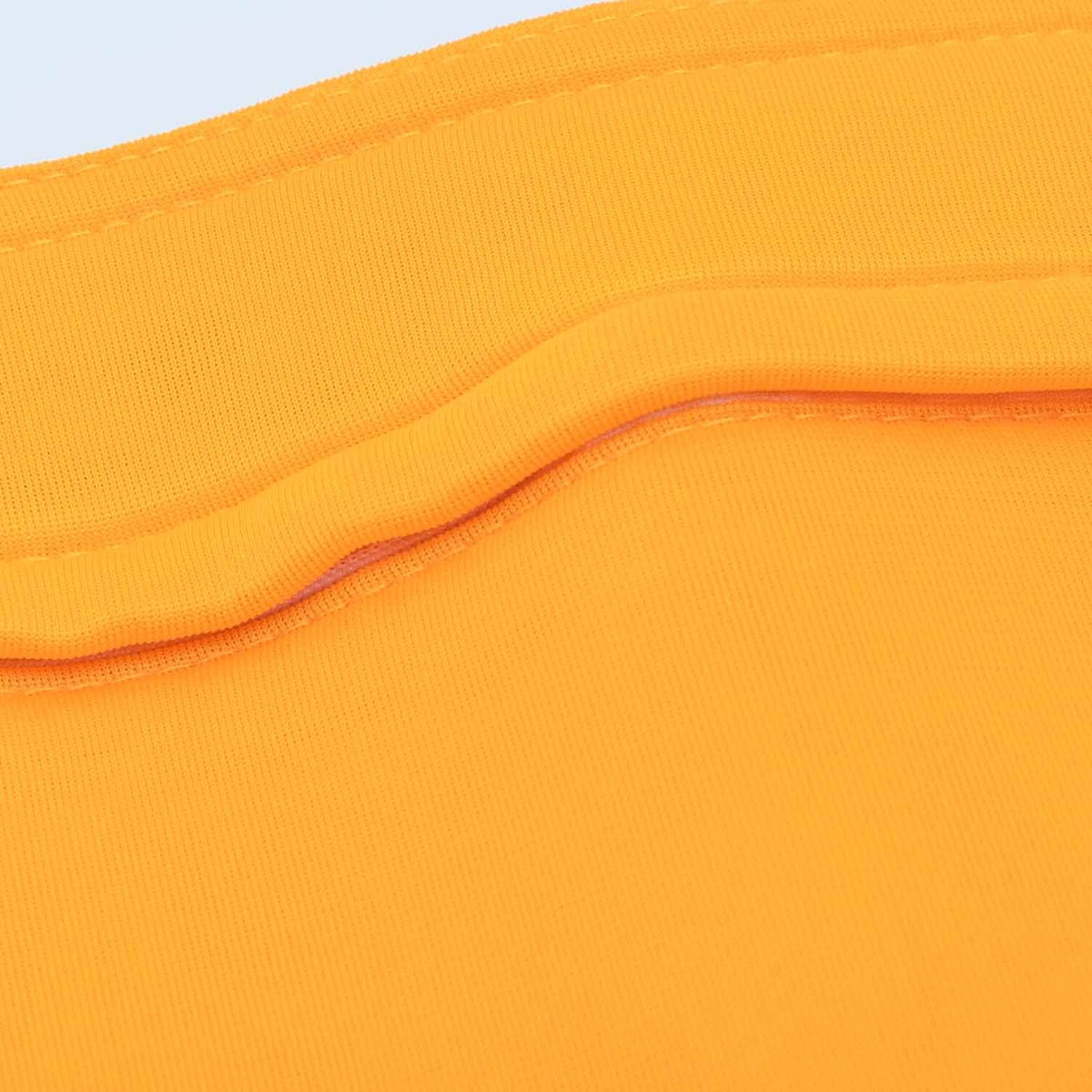 Housse  pouf piscine rectangulaire vide Jaune tissu micro-perforé, évacuation rapide de l’eau, design piscine