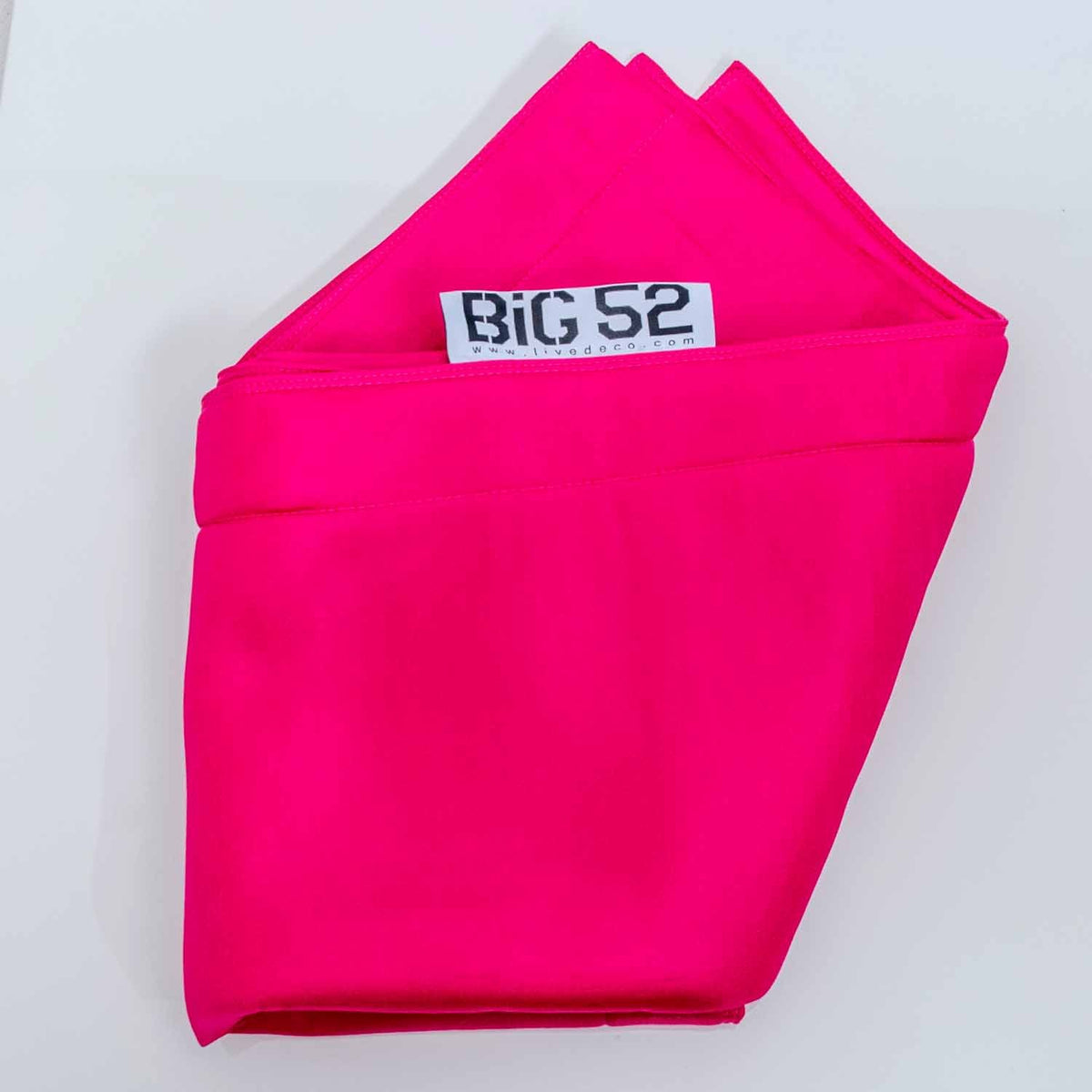 Housse  pouf piscine rectangulaire vide Rose BiG52 POOL micro-perforée, tissu d’évacuation de l’eau