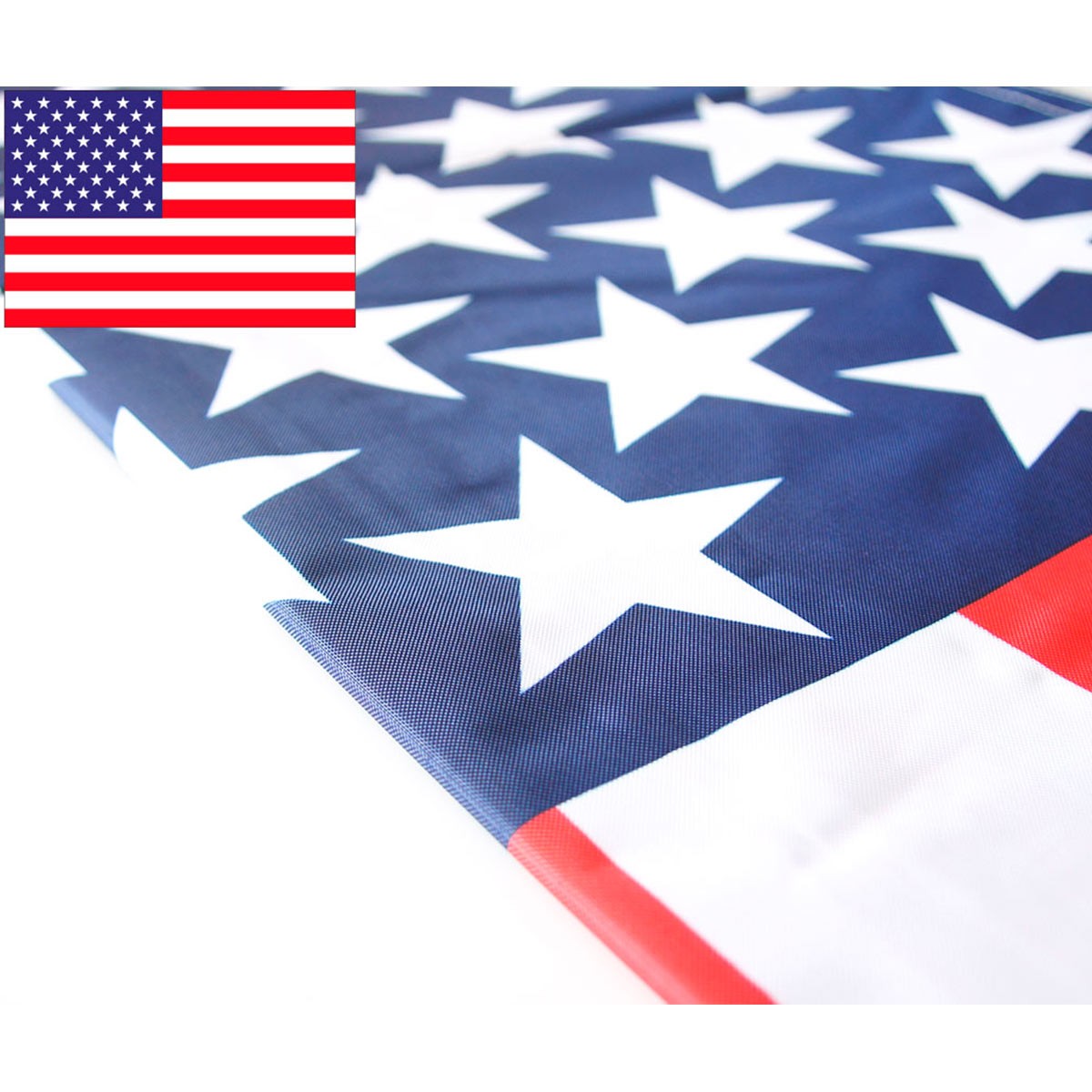 housse vide pouf géant XL drapeau USA BiG52, housse imprimée stars and stripes pour pouf géant XL, sans billes