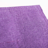 Housse Vide Pouf Lin Violet tissu tissé texture détail couture pour BiG52 XL intérieur cocooning