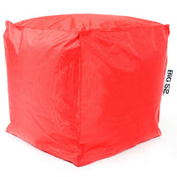 Red Cube Bean Bag