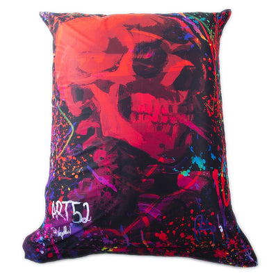 ART52® Giant Bean Bag - Red Skull